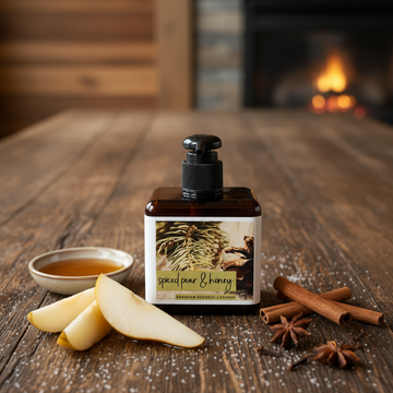 SPICED PEAR & HONEY PREMIUM BEESWAX LOTION