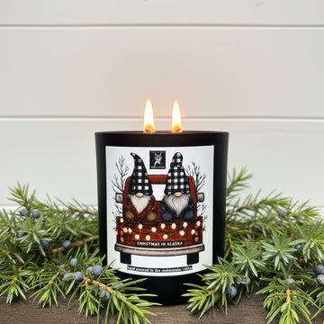 CHRISTMAS GNOME LIMITED EDITION COCONUT WAX CANDLE
