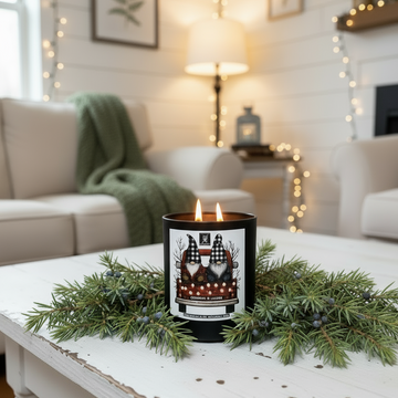 CHRISTMAS GNOME LIMITED EDITION COCONUT WAX CANDLE