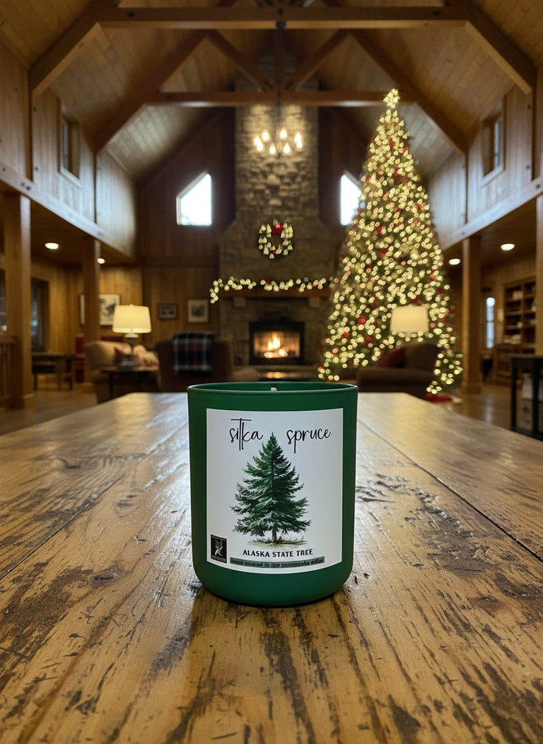 SITKA SPRUCE COCONUT WAX CANDLE