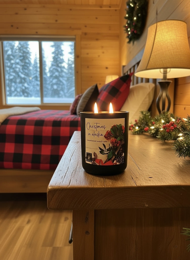 CHRISTMAS IN ALASKA COCONUT WAX CANDLE