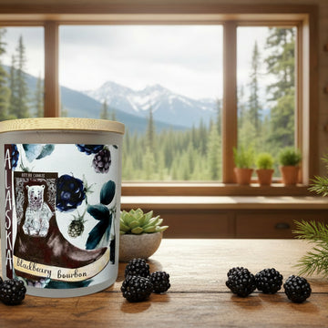 BLACKBEARY BOURBON WATER BOOT CANDLE