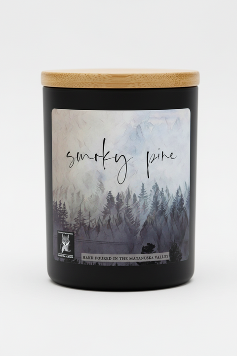 SMOKY PINE COCONUT WAX CANDLE