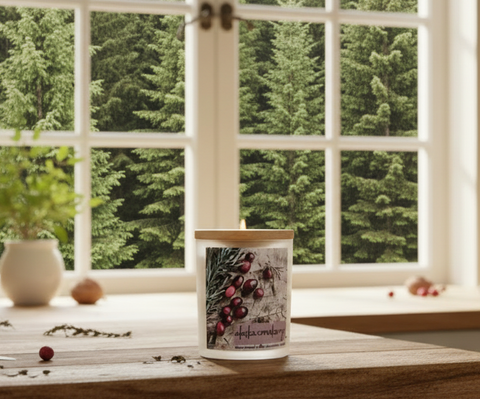 ALASKA CRANBERRY COCONUT WAX CANDLE
