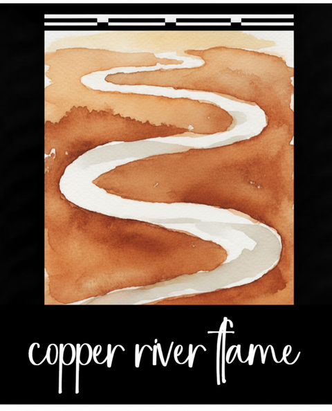 COPPER RIVER FLAME COCONUT WAX CANDLE