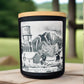 palmer candle, palmer water tower candle, grey fox candles
