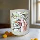 salmonberry candle, grey fox candles