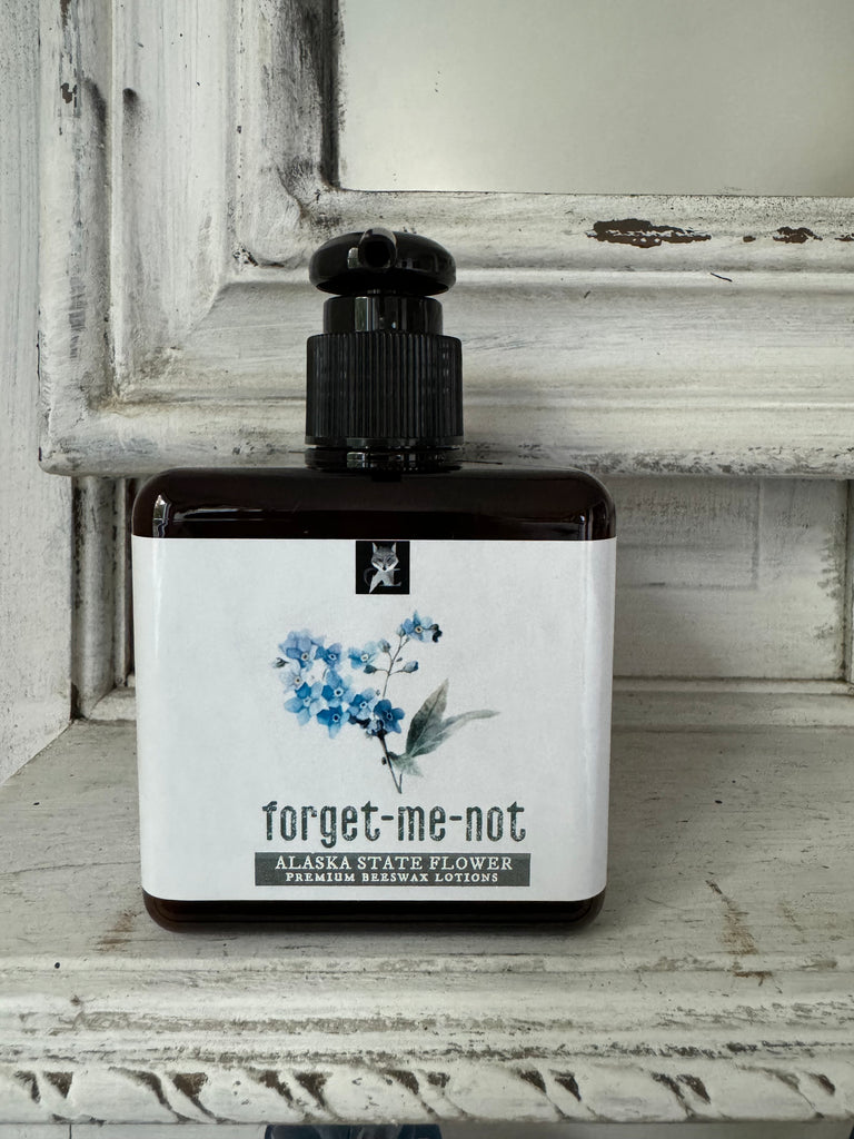 FORGET-ME-NOT [ALASKA STATE FLOWER] PREMIUM BEESWAX LOTION