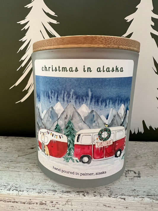 CHRISTMAS IN ALASKA VW SPECIAL EDITION HOLIDAY CANDLE