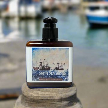 salty_sea_air_grey_fox_candles_salty_sea_air_coconut_wax_candle_made_in_alaska_alaska_made_alaska_candle_company_homer_seward_valdez_sea_lotion, premium beeswax lotion